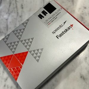 Speedo Fastskin LSR racer elite 2. Never worn, new in box never opened.